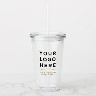 Camel Logo Acrylic Tumbler mit Stroh kein Minimum Acryltrinkbecher
