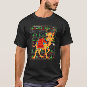 Camel Lover Familie Matching Ugly Camel Weihnachte T-Shirt