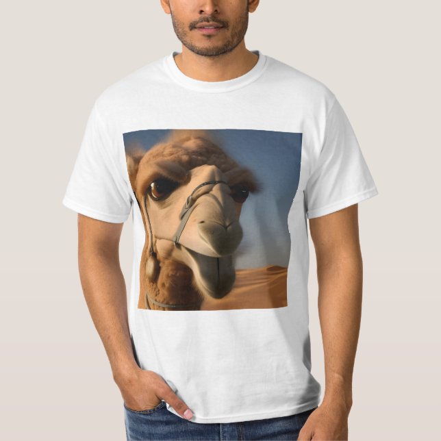 Camel Nah-up T-Shirt (Vorderseite)