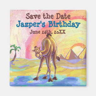 Camel Party Centre Magnet