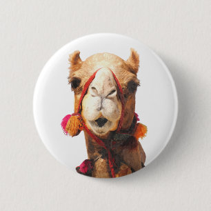 Camel-Portrait Button