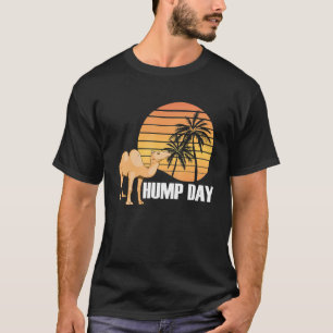 Camel Retro Sunset Hump Day T-Shirt