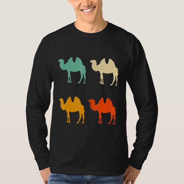 Camel Retrofor Animal Keeper Camel T-Shirt (Vorderseite)