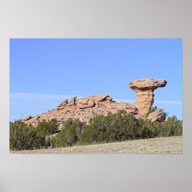 Camel Rock, New Mexico Poster (Vorne)
