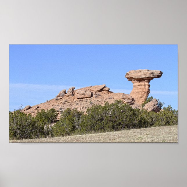 Camel Rock, New Mexico Poster (Vorne)