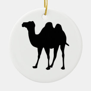 Camel Silhouette Keramikornament