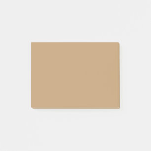 Camel Solid Color Post-it Klebezettel