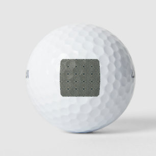 Camel Teal and Grey Circles Golfball