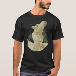 Camel Train Caravan Arabian Camel Animal Wüste T-Shirt