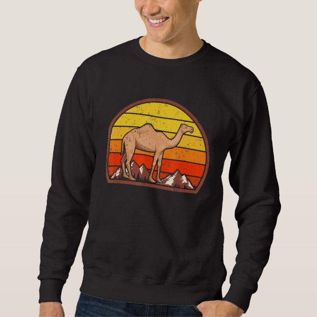Camel Vintag Retro Camel Sweatshirt (Vorderseite)