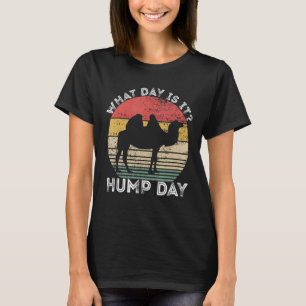 Camel Vintag Retro Was für Tag ist es Hump Day Cam T-Shirt