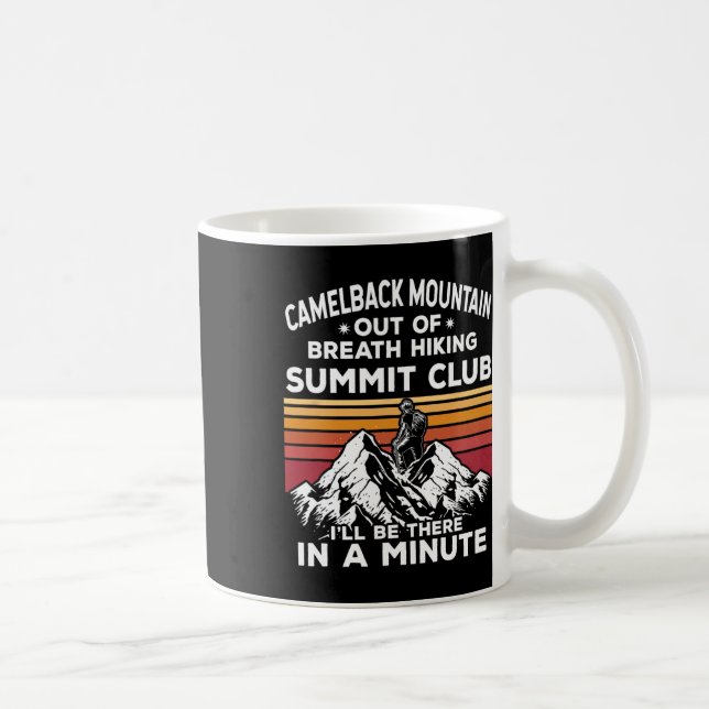 Camelback Mountain Außer Atem Wander-Gipfel Ich we Kaffeetasse (Rechts)