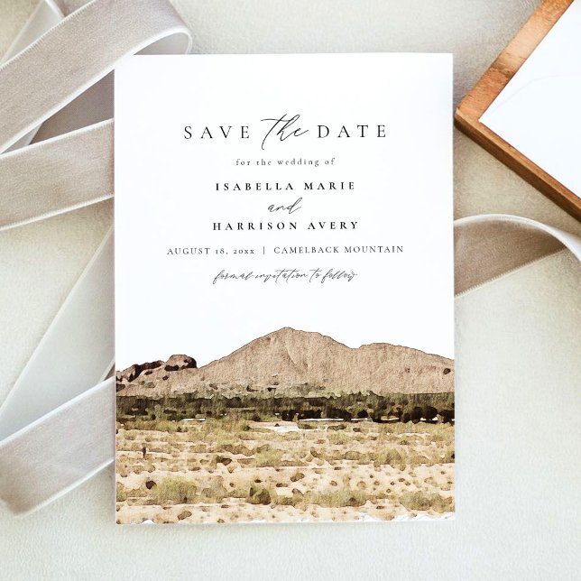 CAMELBACK MOUNTAIN Phoenix Save the Date Einladung (Von Creator hochgeladen)