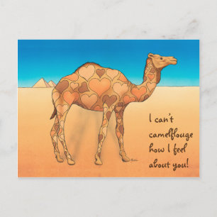 Camelflouge Postkarte
