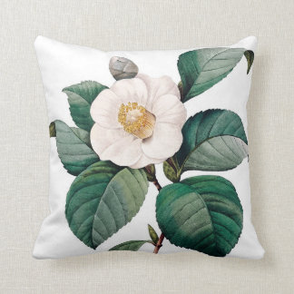 Camelia doppelte Vintage Blume Redoute Kissen