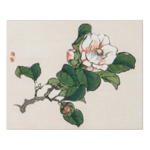 Camelia von Kōno Bairei Imitate Canvas Print