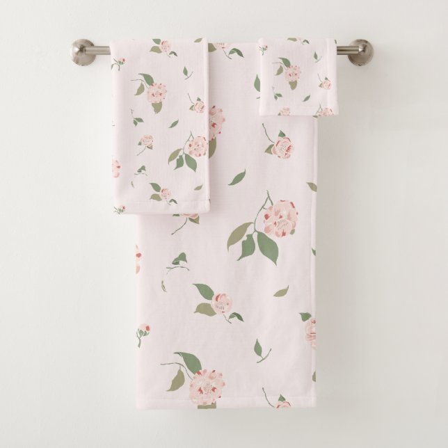 Camellia Garten Badhandtuch Set (Insitu)