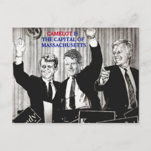 Camelot ist die Hauptstadt von Massachusetts Postkarte