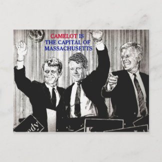 Camelot ist die Hauptstadt von Massachusetts Postkarte