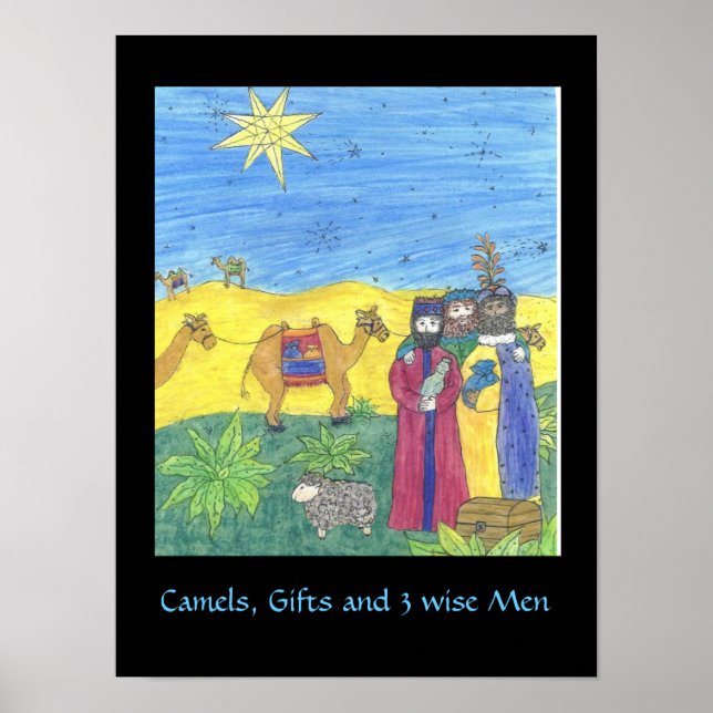 CAMELS GIFTS AND THREE WISE MEN poster (Vorne)