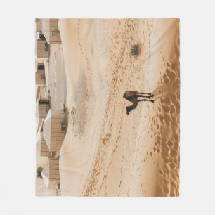 Camels Glamping: marokkanische Wüste Luxus Fleecedecke