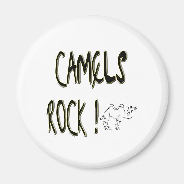 Camels Rock! Magnet (Vorne)