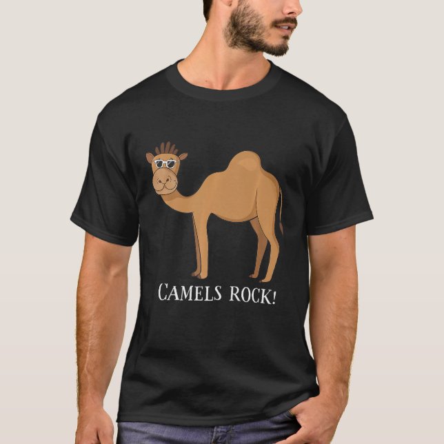 Camels Rock Niedlich Camel T-Shirt (Vorderseite)