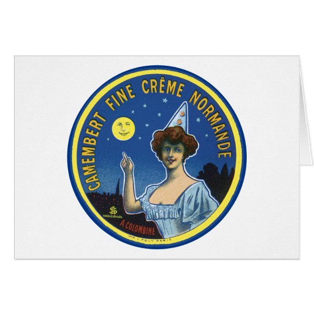 Camembert Fine Creme Normandie Label (Vorderseite (Horizontal))
