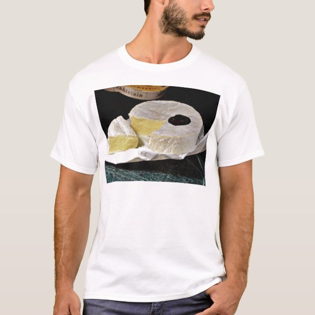 Camembert-Käse T-Shirt (Vorderseite)