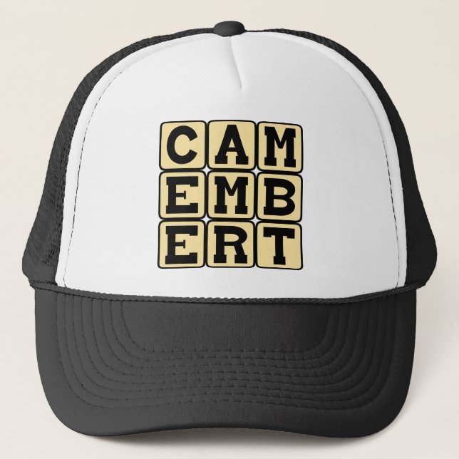 Camembert, Weichkäse Truckerkappe (Vorderseite)