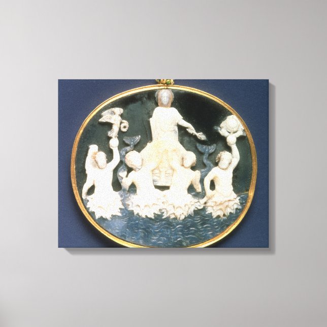 Cameo gedenkt des Sieges der Marine Leinwanddruck (Vorderseite)