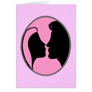 Cameo Kiss Silhouette