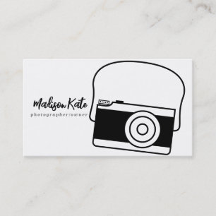 Camera Business Cards   Fotografie Visitenkarte