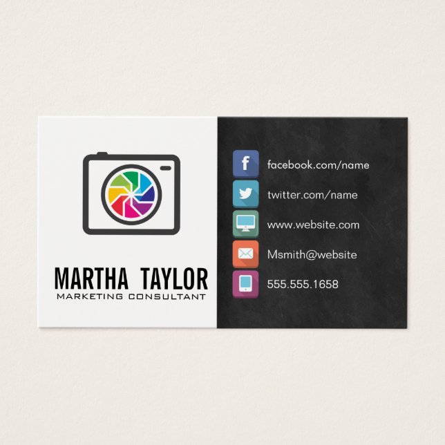 Camera | Farbige Linsen (Vorderseite)