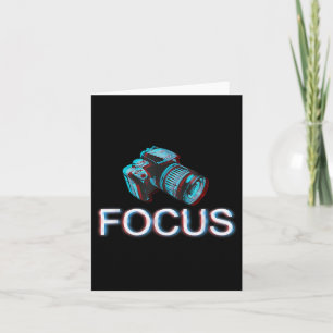 Camera Focus Motivation Karte