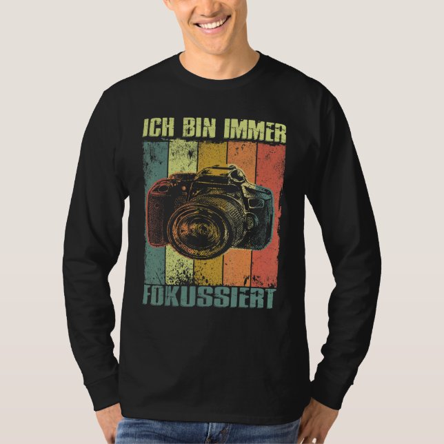 Camera Foto Fotograf Slr Digitalkamera Sayin T-Shirt (Vorderseite)
