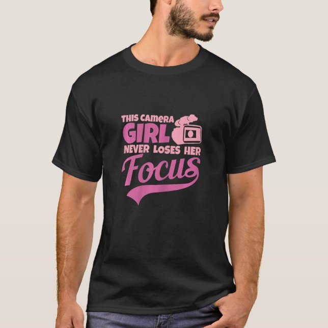 Camera Operator Girl T-Shirt (Vorderseite)