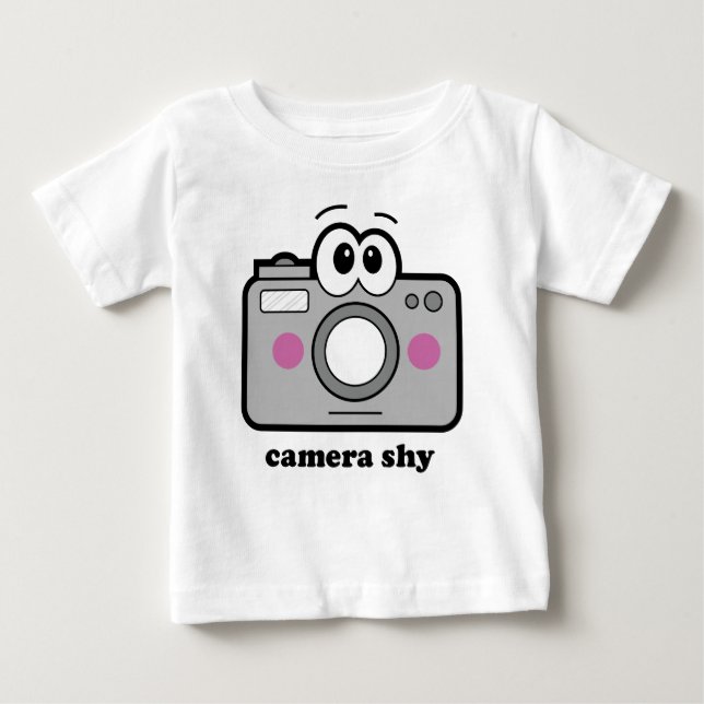 Camera Shy Baby T-shirt (Vorderseite)