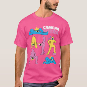 Camera Sutra Posen 2 Lustige Fotografie T-Shirt