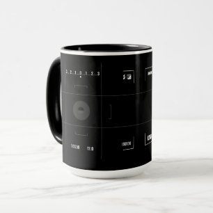 Camera View Finder Coffee Tasse