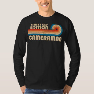 CAMERAMAN Funny Job Title Profession Geburtstagsar T-Shirt