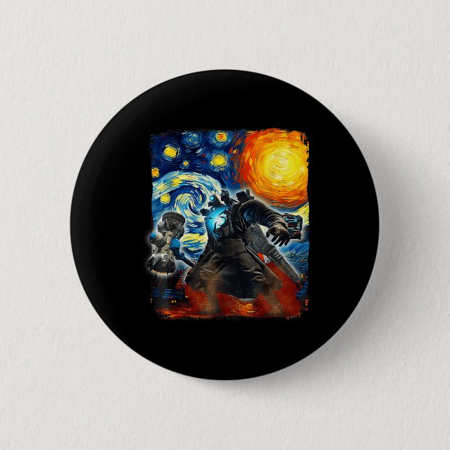 Cameraman Video Game Graphic Gamer Meme Gaming Button (Vorderseite)