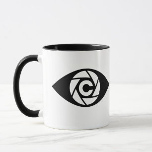 Cameraman Zwei-Tonen-Tasse — Die Shutterclique Tasse