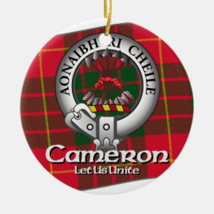 Cameron-Clan Keramikornament
