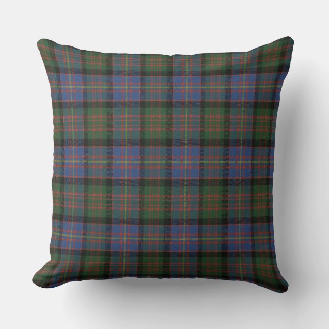 Cameron Erracht Ancient Original Scottish Tartan Kissen (Vorderseite)