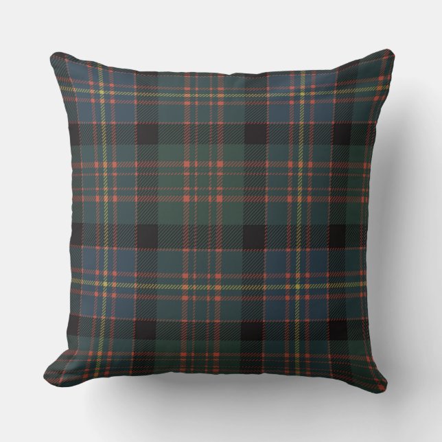Cameron Erracht Ancient Scottish Tartan Kariert Kissen (Vorderseite)