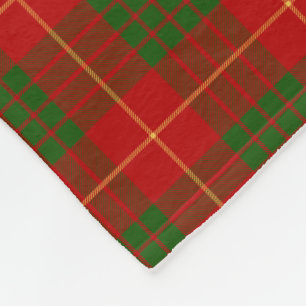 Cameron Family Tartan Kariertes Muster Fleecedecke