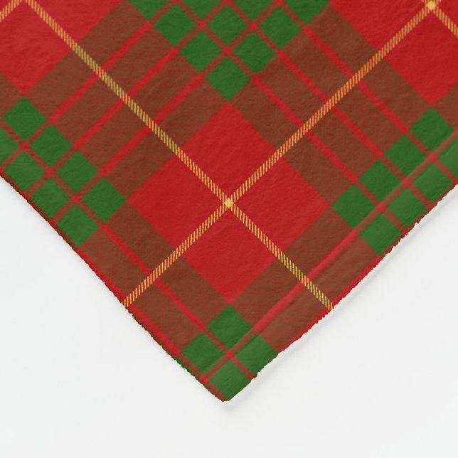 Cameron Family Tartan Kariertes Muster Fleecedecke (Ecke)