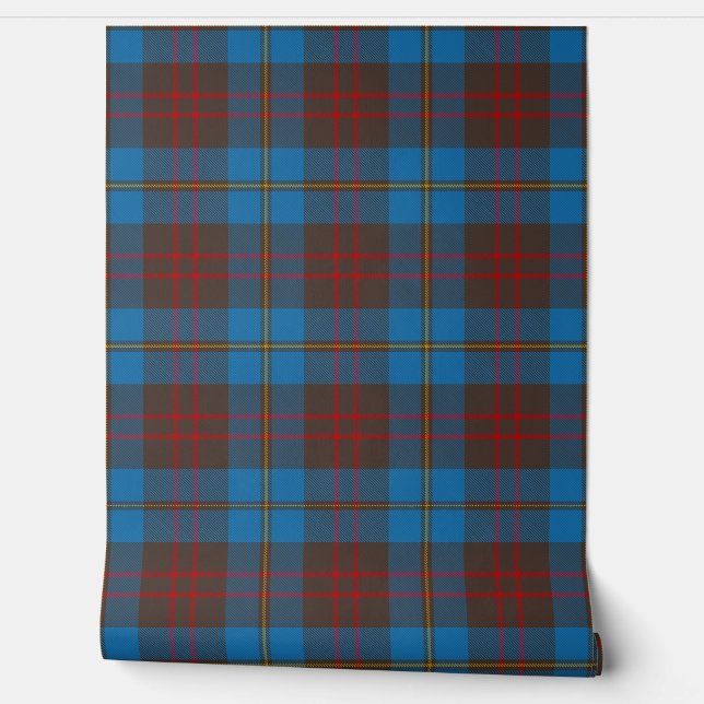 Cameron Hunting Tartan Kariert Scottish Clan Tapete (Abrollen)