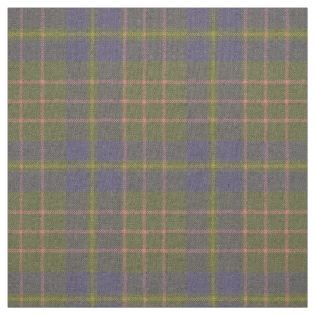 Cameron Junting Ancient Scottish Tartan Fabric Stoff (Muster)